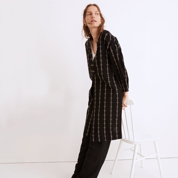 NWOT Madewell Robe Jacket in Jacquard, S - Picture 2 of 7